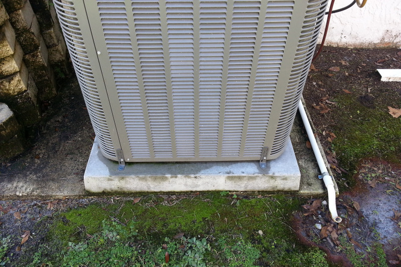 That small water leak under your AC condenser could be warning you of a big problem in the future. Don't ignore it!